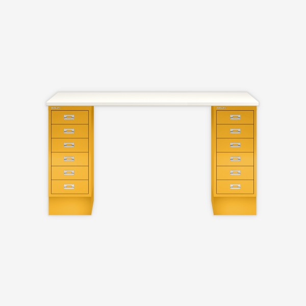 Bisley Home MultiDesk 005642 weiß/sunflower