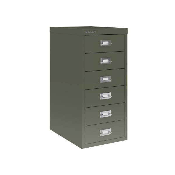 Bisley home Schubladenschrank MultiDrawer™ 29ger Serie olivgrün