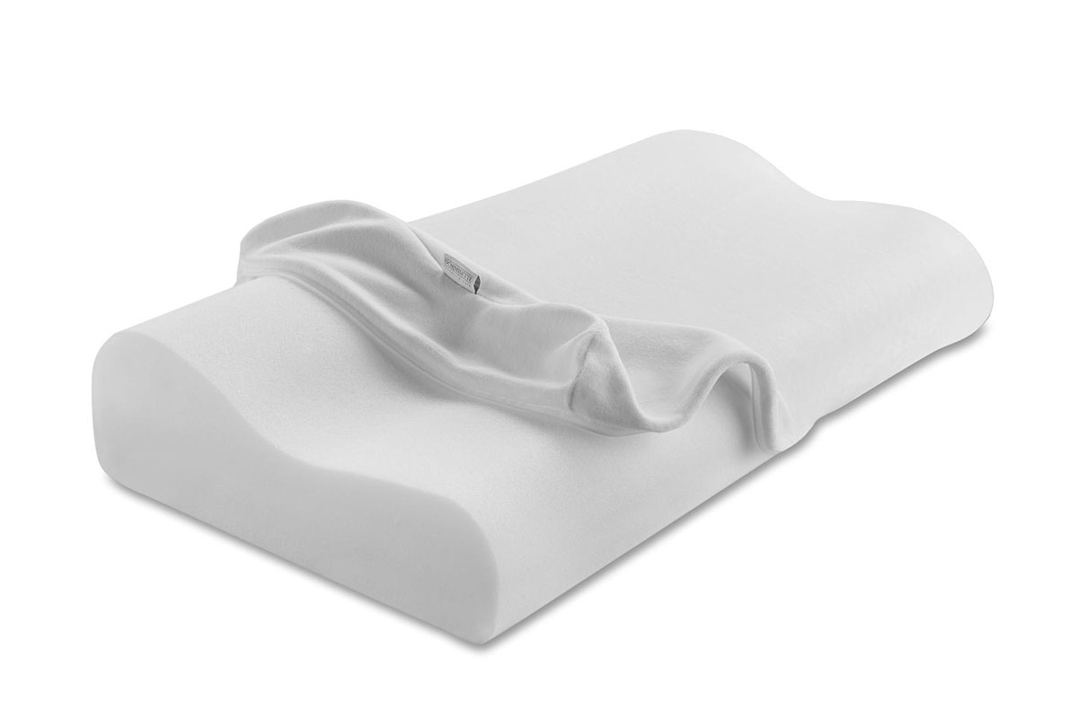 <h2>Kissen viscoelastisches Nackenstützkissen Q995 61 x 32 x 8,5-11 cm, Dormisette</h2>