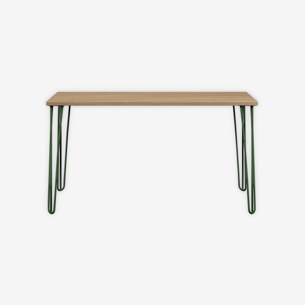 Bisley Home MultiDesk 018623 natürliche Eiche/olivgrün