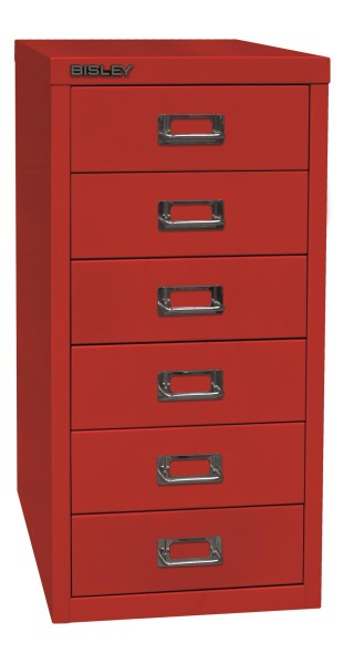 Bisley home Schubladenschrank MultiDrawer™ 29ger Serie kardinalrot