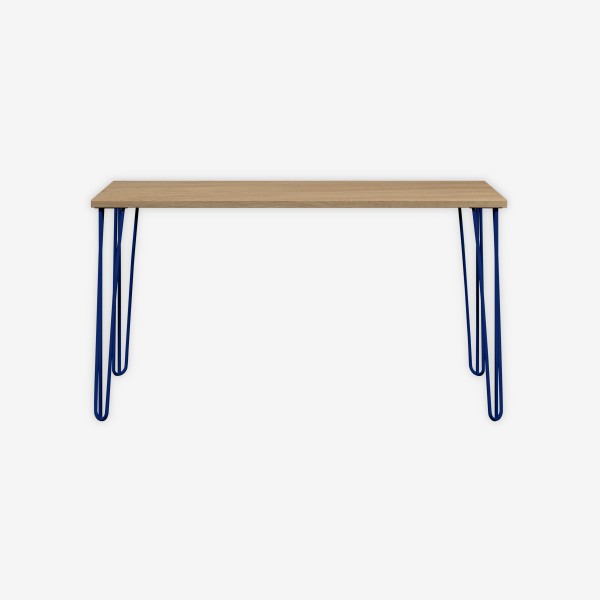Bisley Home MultiDesk 018639 natürliche Eiche/oxfordblau