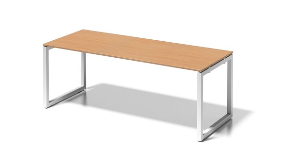 Bisley Cito Desking BC396 Dekor buche, Gestell verkehrsweiß