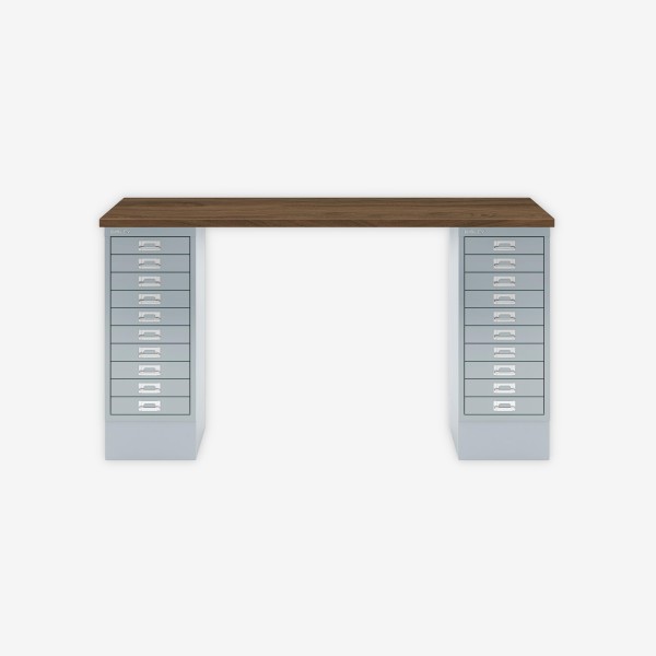 Bisley Home MultiDesk NW645 nussbaum/lichtgrau