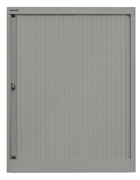 Bisley Rollladenschrank EUROTAMBOUR SL355 Rollladen silber, Korpus silber