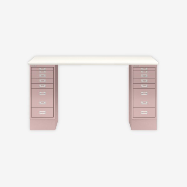 Bisley Home MultiDesk 005620 weiß/pastellpink