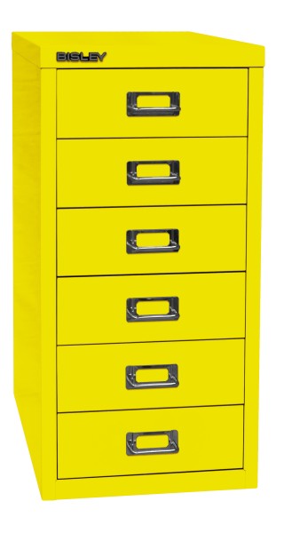 Bisley home Schubladenschrank MultiDrawer™ 29ger Serie zinkgelb