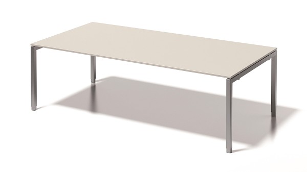 Bisley Cito Desking GW355 Dekor grauweiß, Gestell silber