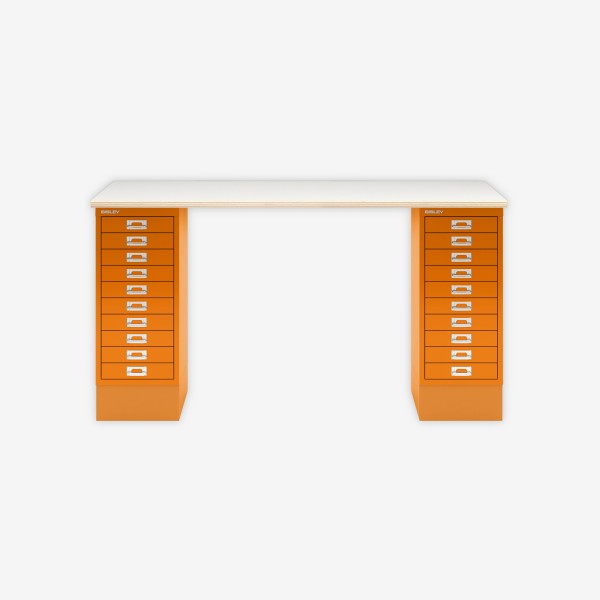 Bisley Home MultiDesk PW603 plywood/orange