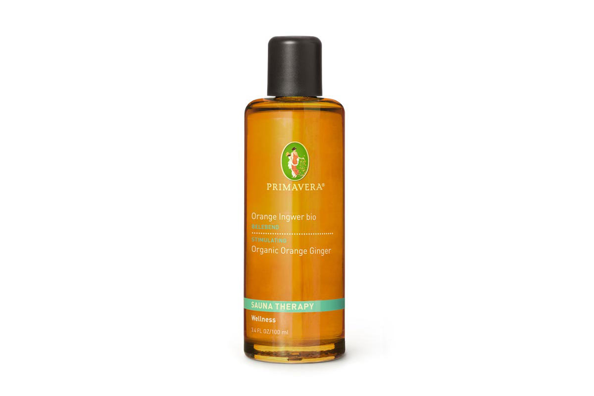 <h2>Aroma Sauna Orange Ingwer bio von Primavera, 100 ml</h2>