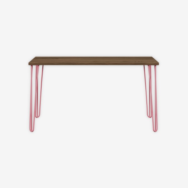 Bisley Home MultiDesk NW601 nussbaum/pink