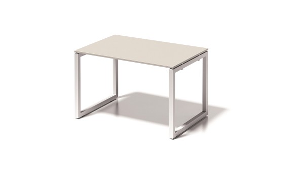 Bisley Cito Desking GW396 Dekor grauweiß, Gestell verkehrsweiß