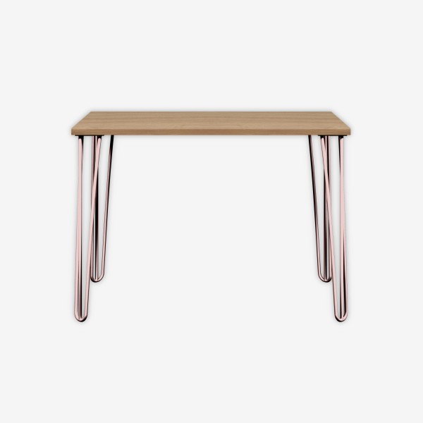 Bisley Home MultiDesk 018620 natürliche Eiche/pastellpink