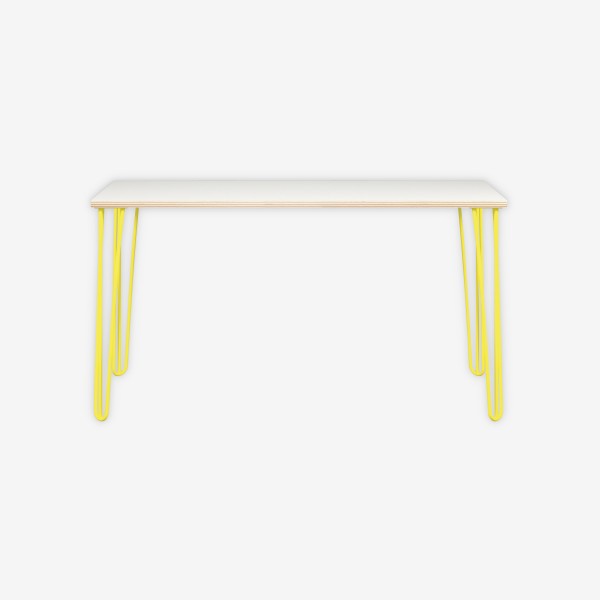 Bisley Home MultiDesk PW641 plywood/zinkgelb