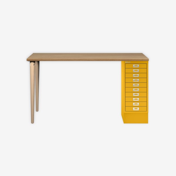 Bisley Home MultiDesk 018642 natürliche Eiche/sunflower