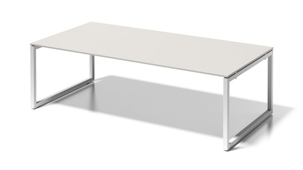 Bisley Cito Desking GW396 Dekor grauweiß, Gestell verkehrsweiß