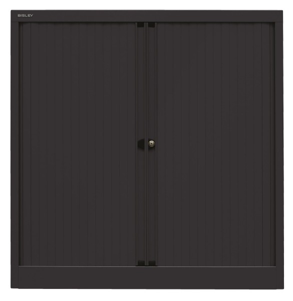 Bisley Rollladenschrank EUROTAMBOUR 5633 Rollladen schwarz, Korpus schwarz