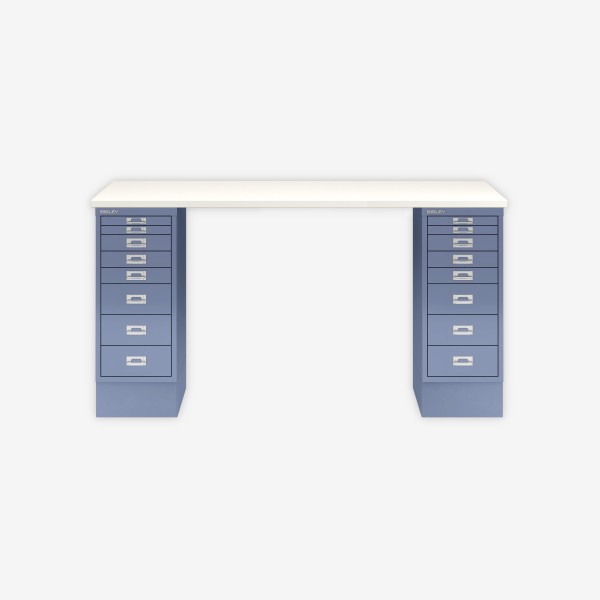 Bisley Home MultiDesk 005605 weiß/blau