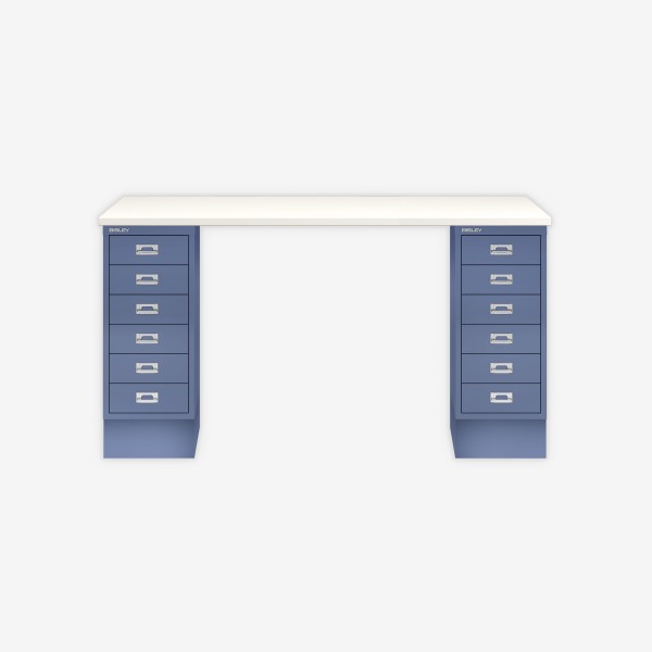 Bisley Home MultiDesk 005605 weiß/blau