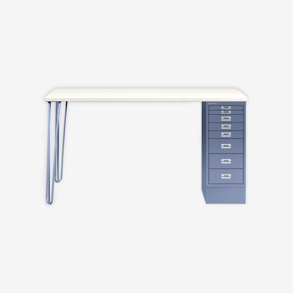 Bisley Home MultiDesk 005605 weiß/blau