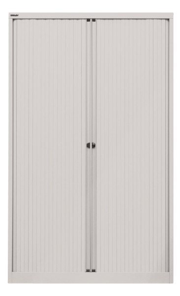Bisley Rollladenschrank EUROTAMBOUR LG645 Rollladen lichtgrau, Korpus lichtgrau