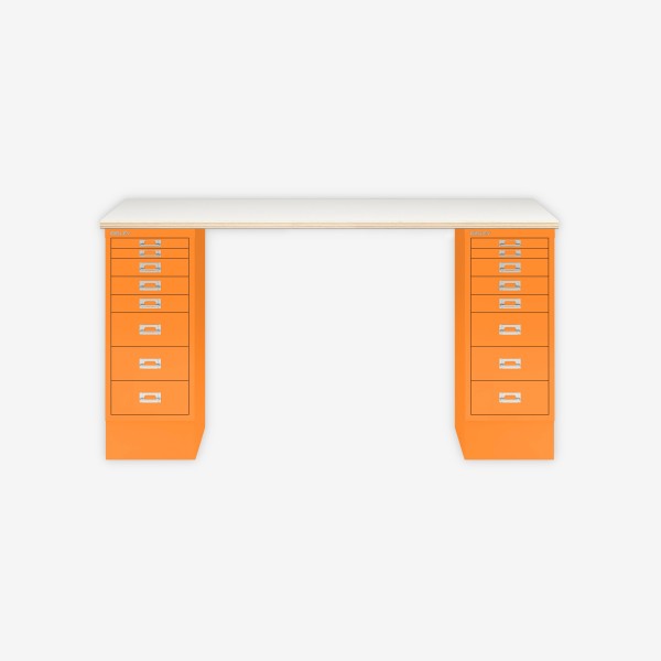 Bisley Home MultiDesk PW603 plywood/orange