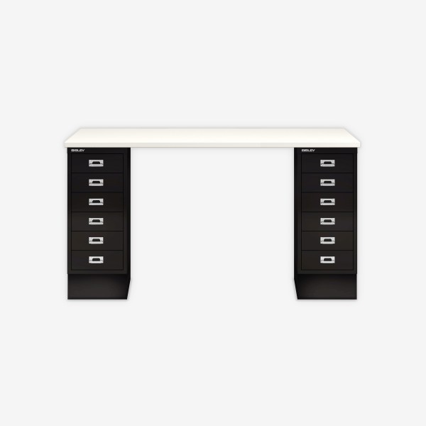 Bisley Home MultiDesk 005633 weiß/schwarz