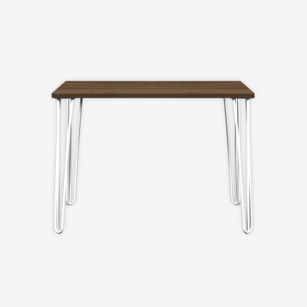 Bisley Home MultiDesk NW696 nussbaum/verkehrsweiß