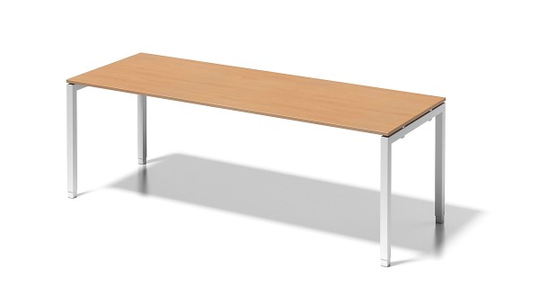 Bisley Cito Desking BC396 Dekor buche, Gestell verkehrsweiß