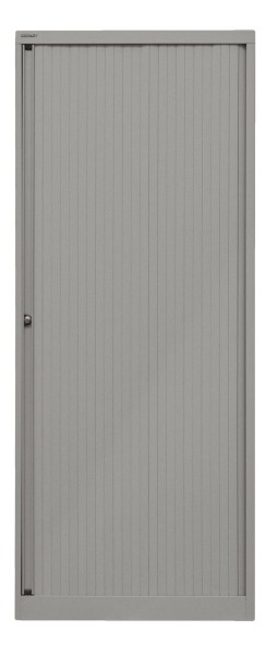 Bisley Rollladenschrank EUROTAMBOUR SL355 Rollladen silber, Korpus silber