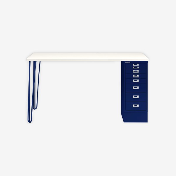 Bisley Home MultiDesk 005639 weiß/oxfordblau