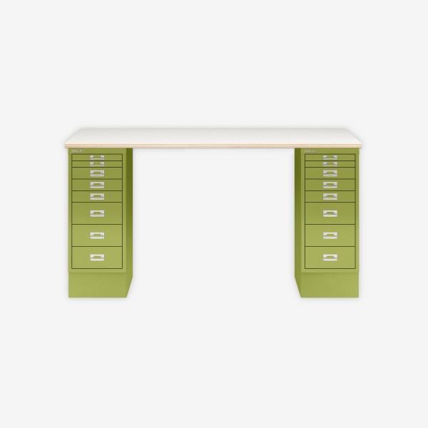 Bisley Home MultiDesk PW604 plywood/grün