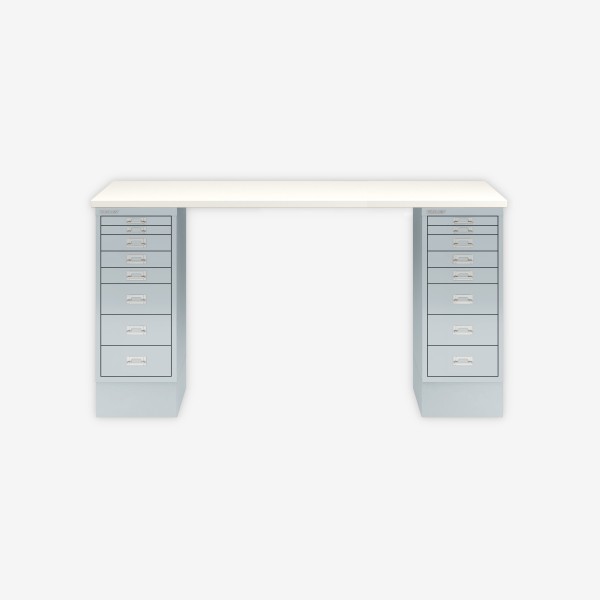 Bisley Home MultiDesk 005645 weiß/lichtgrau