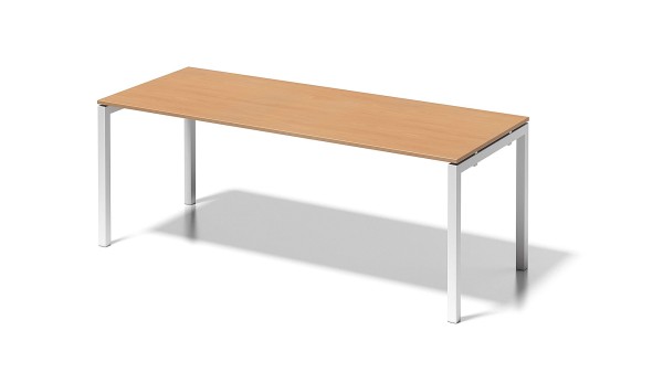 Bisley Cito Desking BC396 Dekor buche, Gestell verkehrsweiß