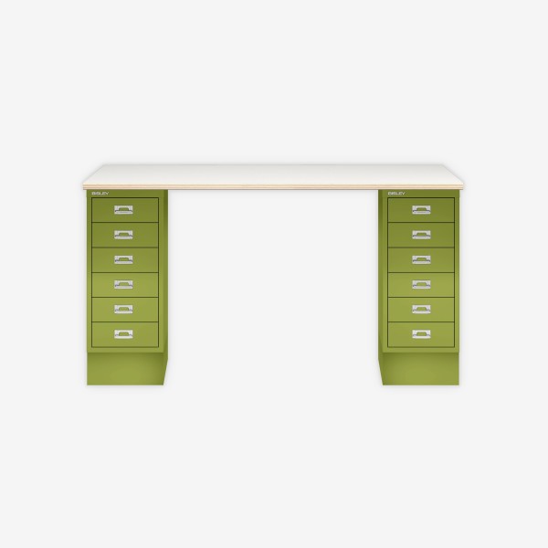 Bisley Home MultiDesk PW604 plywood/grün