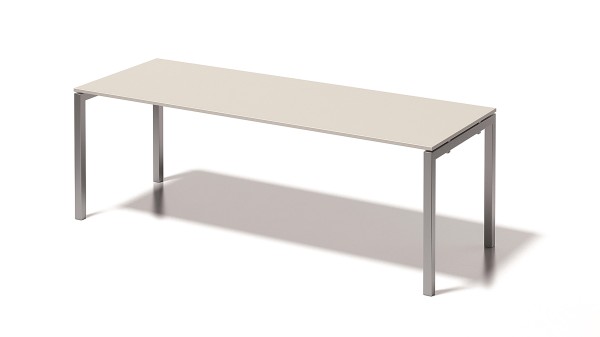 Bisley Cito Desking GW355 Dekor grauweiß, Gestell silber