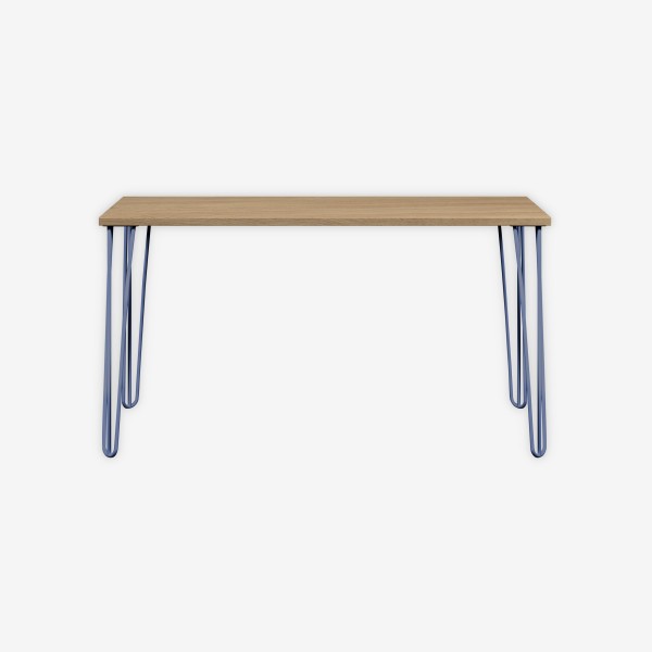 Bisley Home MultiDesk 018605 natürliche Eiche/blau