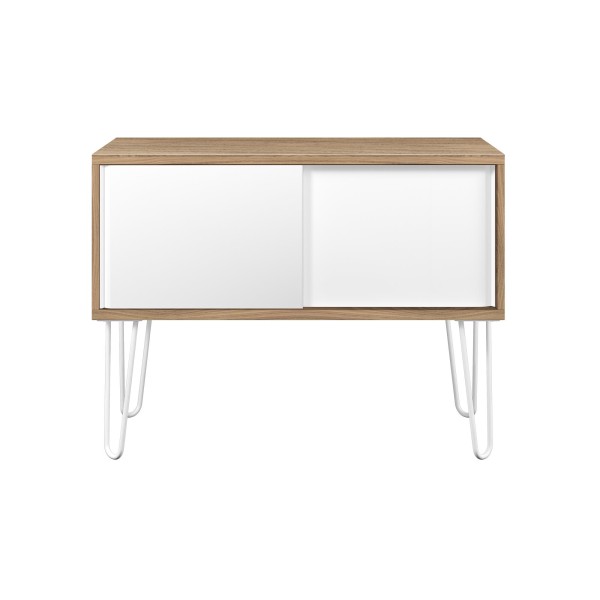 Bisley Home MultiRange Sideboard NW696 nussbaum/verkehrsweiß