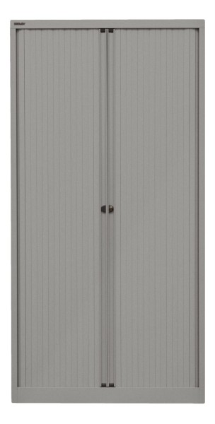 Bisley Rollladenschrank EUROTAMBOUR SL355 Rollladen silber, Korpus silber