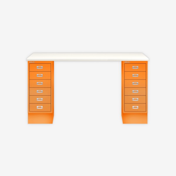 Bisley Home MultiDesk 005603 weiß/orange